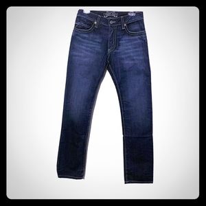 Robins Jeans Motor Straight STUDDED D5651 BR Snake